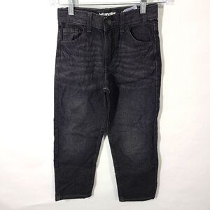 Wrangler Boys Kids Childs Jeans Black Size 7‎ Casual Denim Pants